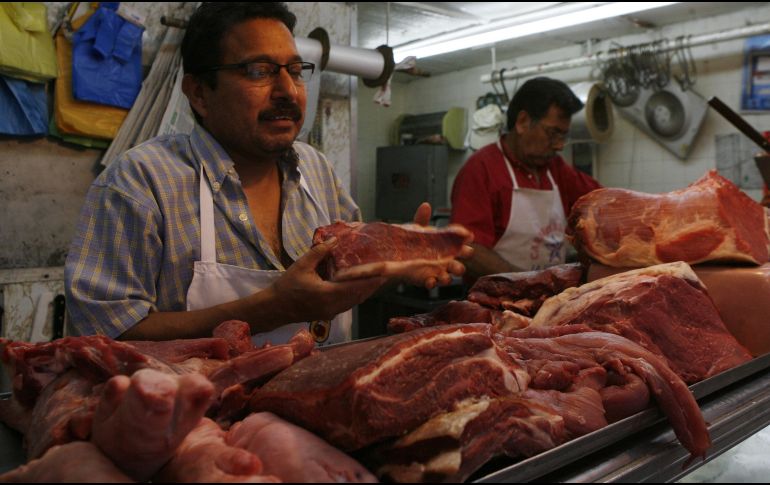 El kilo de carne molida de res fue la que tuvo mayor alza, con 3.25%, para quedar en un promedio de 144.14 pesos. EL INFORMADOR/ARCHIVO