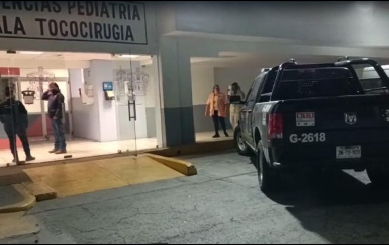 Un bebé de 10 meses fue baleado hoy en Guadalajara. ESPECIAL