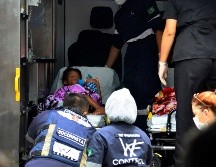 Imágenes difundidas por medios locales muestran a los niños extremadamente flacos luego del rescate. AFP/J. Matos