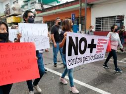 Este año suman ocho periodistas asesinados en México, por lo que la Unión Europea reitera su preocupación por la violencia contra comunicadores. ARCHIVO