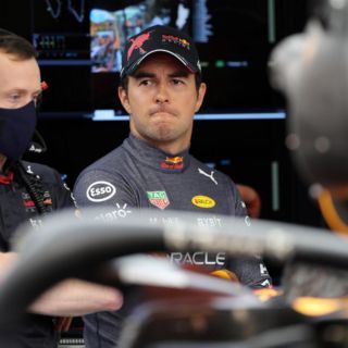 ¡No está contento! Así reacciona "Checo" Pérez tras clasificación para el GP de Baréin