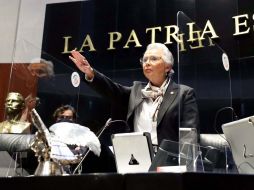 La ministra en retiro pidió dejar que la Fiscalía General de la República y el Poder Judicial hagan su trabajo. TWITTER/@M_OlgaSCordero