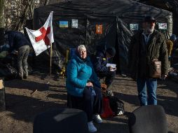La crisis en Ucrania ha ocasionado que millones de personas abandonen sus hogares. EFE/R. Pilipey