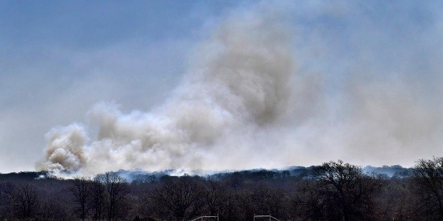 USA: Texas wildfires destroyed 50 homes