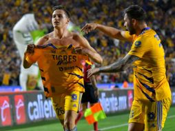 SABOR FRANCÉS. Florian Thauvin y André-Pierre Gignac marcaron los goles que definieron el Clásico Regio. IMAGO7