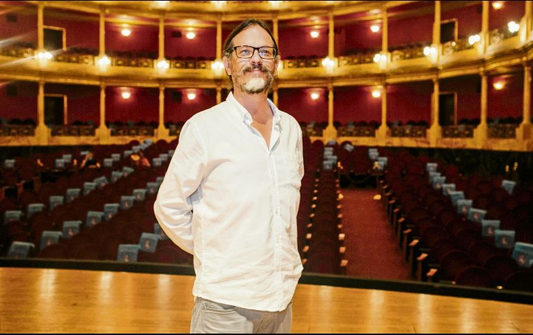 Horacio Cicero. El productor y actual gerente artístico de la OFJ comenzó su camino en la música a los 6 años. El Informador/ G. Gallo