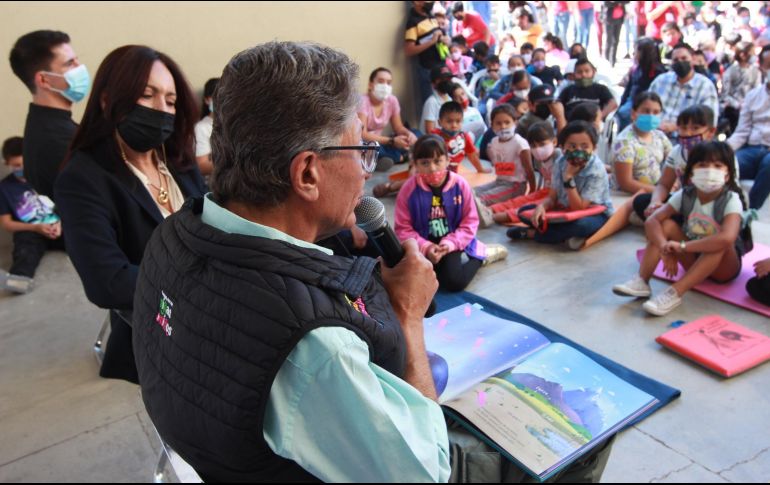 Juan José Frangie, presidente municipal, en el evento. 