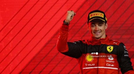 Leclerc celebra su victoria de este domingo. AFP / G. Cacace