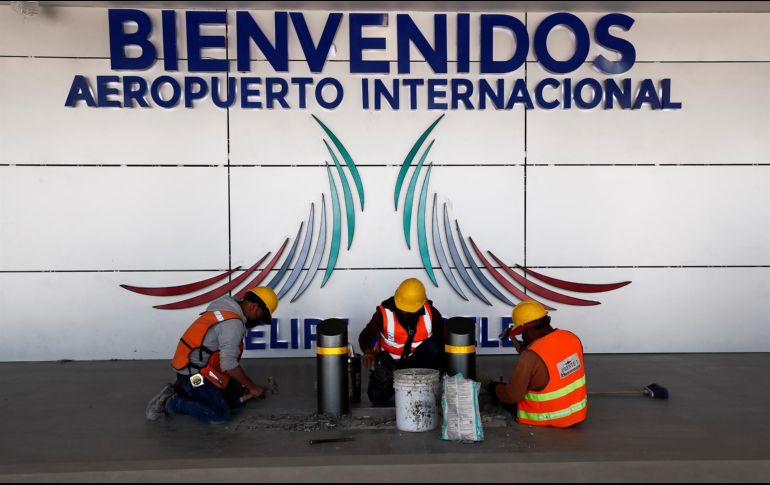 Mañana lunes se inaugurará el Aeropuerto Internacional Felipe Ángeles. EFE / ARCHIVO