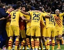 RESURGIMIENTO. Barcelona le pasó por encima al Real Madrid. AFP/J. Soriano