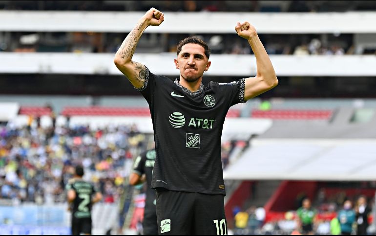 El chileno Diego Valdés fue clave para que el América obtuviera el triunfo esta tarde, además marcó un golazo y dio una asistencia. IMAGO7