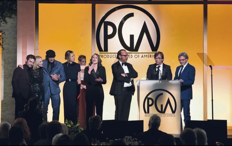 Agradecen. El elenco de “CODA” arrasó en la entrega de los premios PGA. Especial