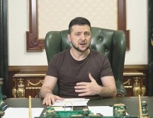 Zelenski reivindicó que cualquier retirada de las fuerzas rusas era 