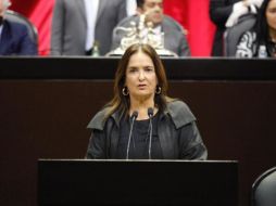 La diputada de Morena, Carmen Patricia Armendáriz Guerra, hizo públicas sus intenciones de contender por la Presidencia de la República en 2024. TWITTER / @PatyArmendariz