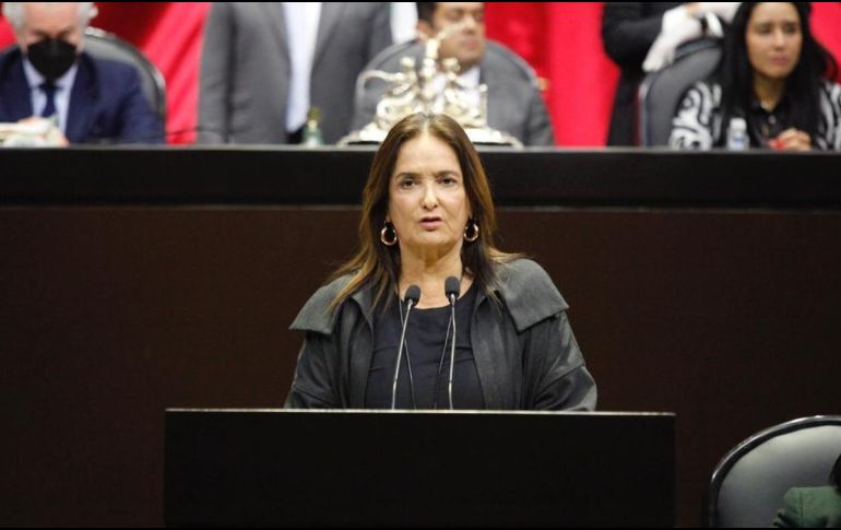 La diputada de Morena, Carmen Patricia Armendáriz Guerra, hizo públicas sus intenciones de contender por la Presidencia de la República en 2024. TWITTER / @PatyArmendariz