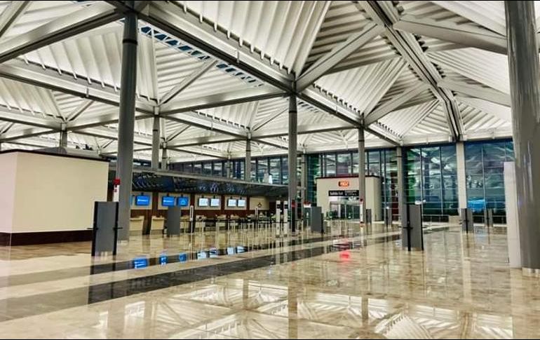 El Aeropuerto Internacional Felipe Ángeles (AIFA) inició operaciones este lunes 21 de marzo. TWITTER / @AIFA_MEX