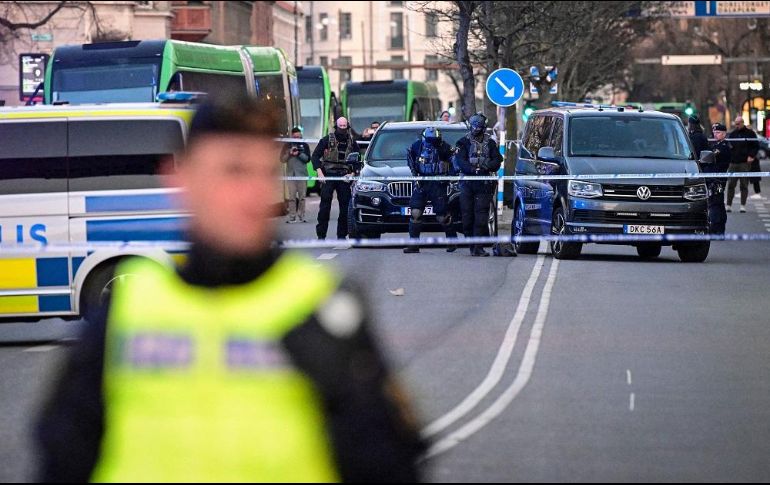 Cuando ocurrieron los hechos había unas cincuenta personas en el lugar. AFP/J. Nilsson