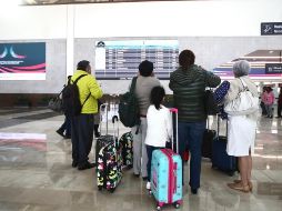 El AIFA inicia con ocho vuelos diarios: siete nacionales y uno internacional. SUN/V. Rosas