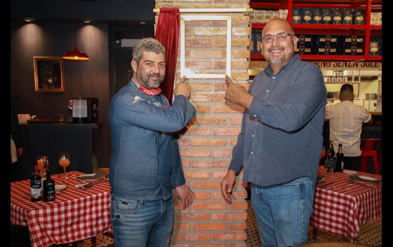 Mario Ávalos y Fabio Cristiano. GENTE BIEN JALISCO/Antonio Martínez