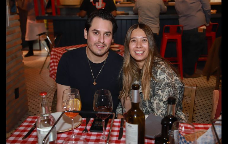 Isaac Morales y María José Delgado. GENTE BIEN JALISCO/Antonio Martínez