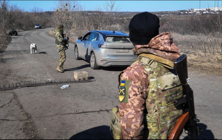 El 9 de marzo, Rusia reconoció por primera vez la presencia de reclutas en Kiev y admitió que varios de ellos fueron capturados por las fuerzas ucranianas. EFE/A. Lange