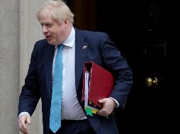 El primer ministro Boris Johnson también anunció una ayuda de 25 millones de libras para el Ejército ucraniano. AP/A. Grant