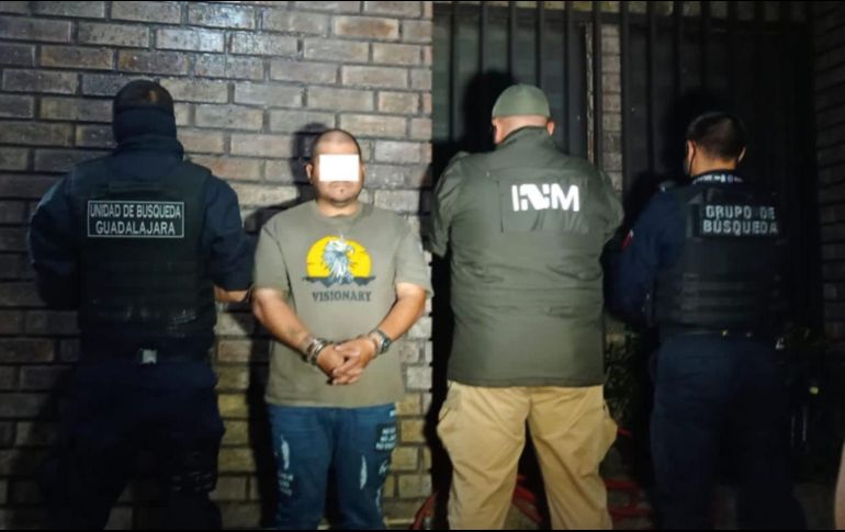 Pablo David “N”, de 41 años, de nacionalidad estadounidense, fue detenido ayer en Guadalajara. ESPECIAL