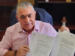 Hugo Contreras Zepeda, coordinador de la bancada priista en el Congreso de Jalisco. ESPECIAL