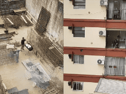 Molesta por el humo, les apaga el asador… ¡Desde un cuarto piso!