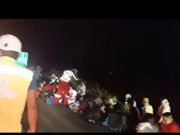 De entre los 10 heridos, cuatro personas son las que se reportan graves, por lo que fueron trasladadas al hospital 