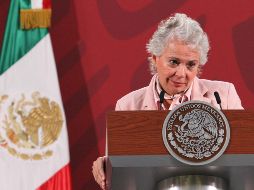 Sánchez Cordero se mantendrá como presidenta del Senado hasta que termine su periodo. NTX/ARCHIVO