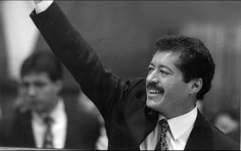 Luis Donaldo Colosio arrancó su campaña con altibajos, luego del discurso en el Monumento a la Revolución empezó a despuntar. EL INFORMADOR/Archivo