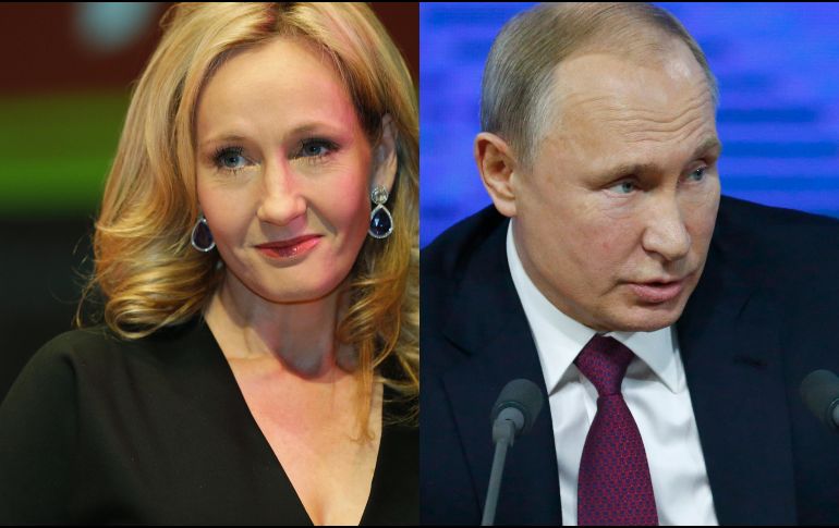 Putin se refirió a Rowling, autora de la saga de “Harry Potter”, que en su opinión ha sido 