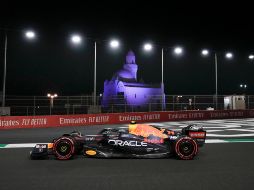 SERGIO PÉREZ. El tercer y último ensayo del GP de Arabia Saudita se disputará este sábado. AP / H. Ammar