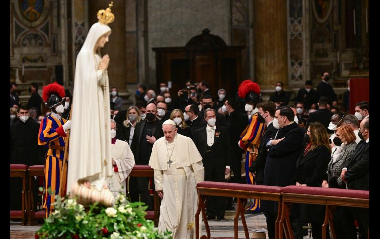 El Papa afirmó en la ceremonia que 