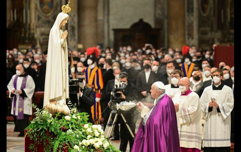 El Papa afirmó en la ceremonia que 