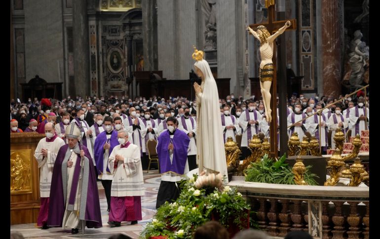 El Papa afirmó en la ceremonia que 