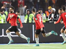 Fue Salah el que proporcionó la victoria al conjunto del portugués Carlos Queiroz. EFE / K. Elfiqi