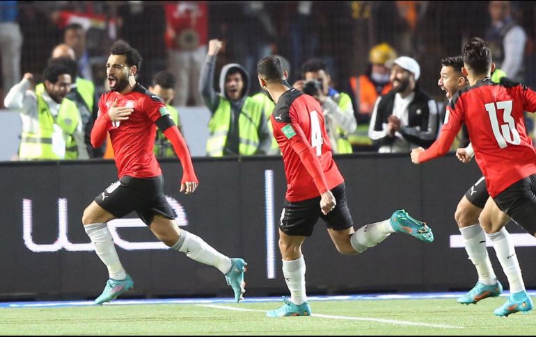Fue Salah el que proporcionó la victoria al conjunto del portugués Carlos Queiroz. EFE / K. Elfiqi