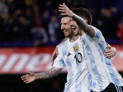 Lionel Messi en el 82' puso un marcador más acorde al dominio argentino. EFE/ J. Roncoroni