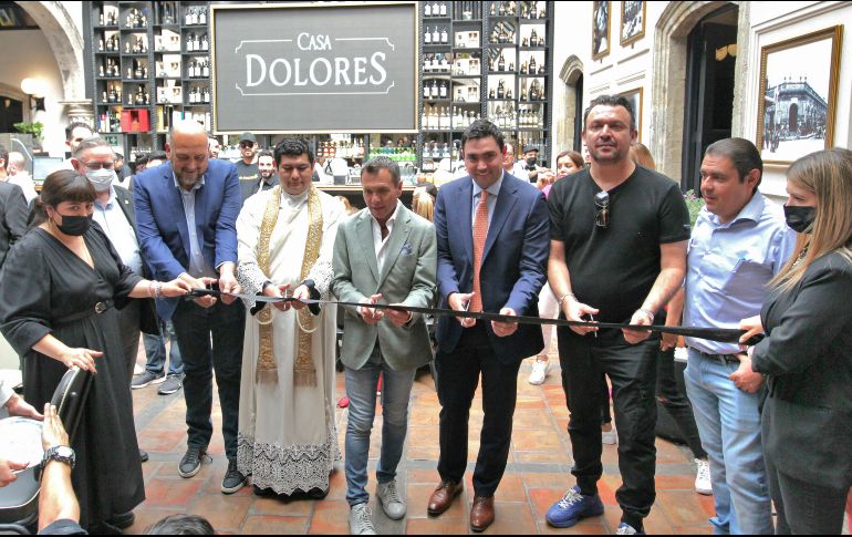 Hoy se inauguró el restaurante Casa Dolores; se encuentra sobre Paseo Alcalde frente al Museo de Periodismo. EL INFORMADOR / A. CAMACHO