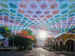 El Cielo Tejido es evidencia del gran talento artesanal de la entidad, de un trabajo en unidad y de cómo puede impulsar el turismo y la derrama económica en una población. FACEBOOK / Secretaría de Turismo Jalisco