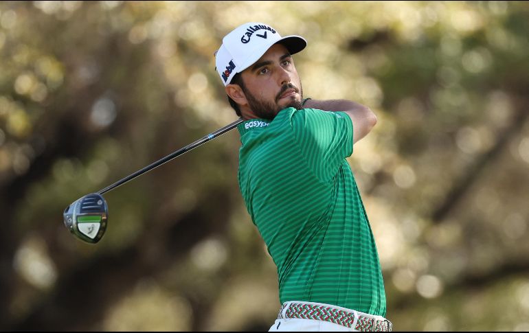 El mexicano Ancer triunfó ante el estadounidense Collin Morikawa, ganador de dos torneos de Grand Slam, al ponerse cinco arriba tras nueve hoyos. AFP / G.Shamus
