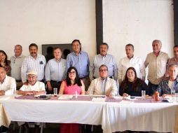 Entre los asistentes estuvieron Ramiro Hernández García, Salvador Cosío Gaona, Cecilia Carreón y Rodolfo Ocampo Velázquez. ESPECIAL