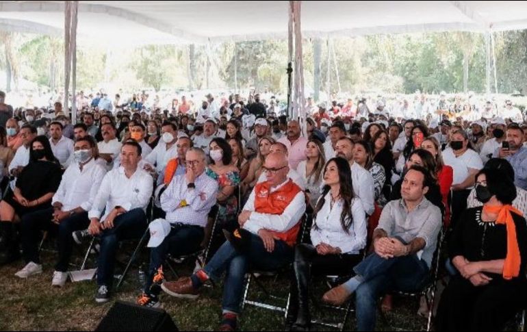 Dante Delgado aseguró que próximamente el partido ganará nuevas gubernaturas, como la del Estado de México. ESPECIAL