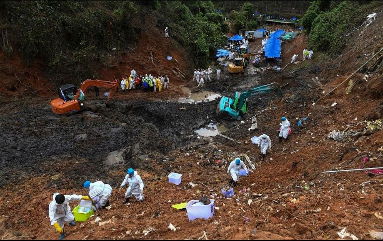 Tras una amplia exploración en las zonas adyacentes, determinaron que 