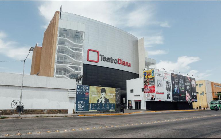 Teatro Diana. Este recinto, en su primera etapa, fue diseñado por el arquitecto Julio de la Peña. EL INFORMADOR/Archivo