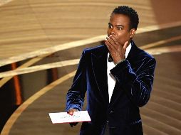 Chris Rock recibió un golpe de Will Smith durante la ceremonia de los Premios Oscar 2022. AFP / R. Beck