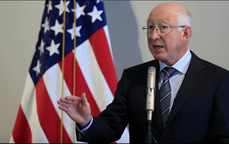 El diplomático, de origen mexicano y estadounidense, también alertó el flujo migratorio de Centro y Suramérica a Estados Unidos, motivado por 