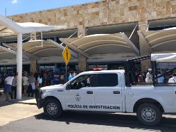 Fue el pasado mes de marzo cuando en redes sociales se reportó una presunta balacera al interior del Aeropuerto Internacional de Cancún. Poco después se informó que todo había sido una confusión. EFE / A. Zepeda